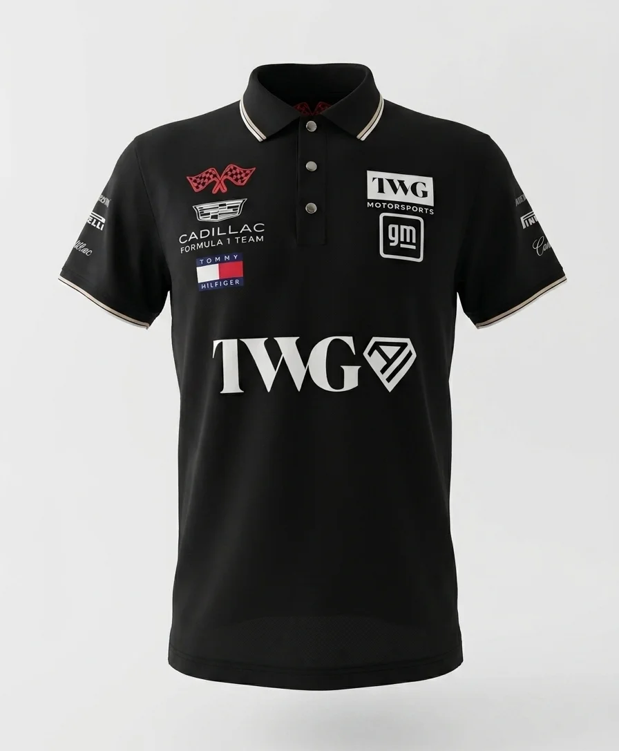 Playera Cadillac F1 B&N